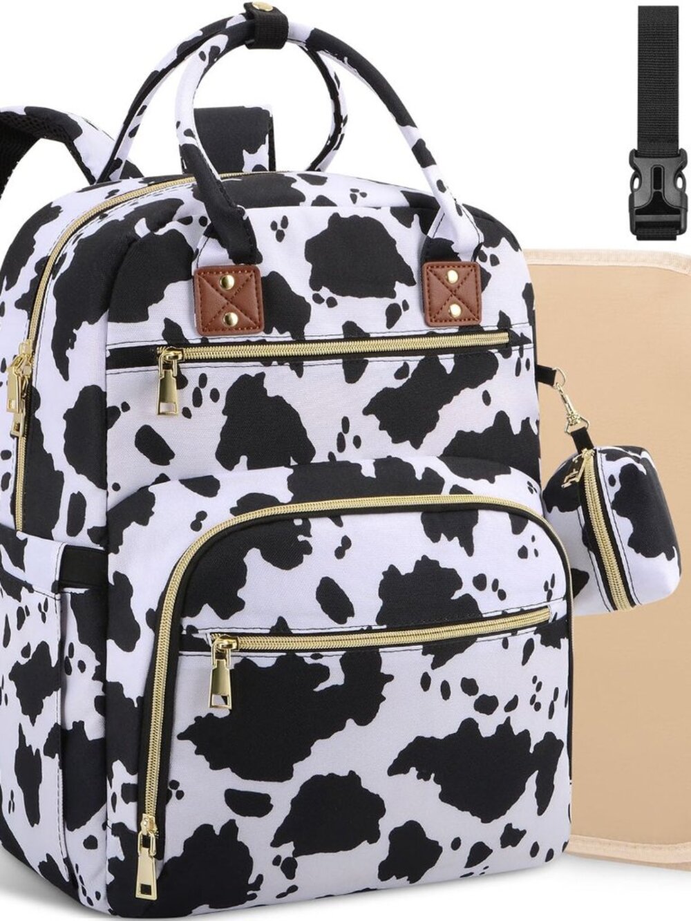 Baby Diaper Bag Backpack, Travel Diaper Bags for Baby Girl Boy Large Capacity Ba